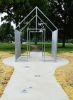 Mutual Homes | Public Sculptures by Virginia Kistler | Oak Park in Kettering. Item made of steel