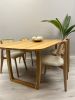 Wooden dining table, dining table, Modern beech table | Tables by Brave Wood. Item composed of wood