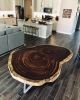 Live Edge Dining Table | Tables by Live Edge Lust. Item made of wood & metal