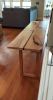 Oregon Big Leaf Figured Maple Entry Table | Console Table in Tables by SjK Design Studios. Item made of maple wood compatible with minimalism and contemporary style
