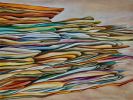 'Golden Cliffs' | Oil And Acrylic Painting in Paintings by Sangeeta Sagar. Item composed of canvas in contemporary or modern style