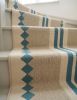 Handwoven Woolen Beige Runner Rug | Rugs by Evergreen Carpets. Item composed of wool in boho or minimalism style