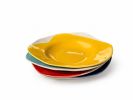 BAUHAUS Deep Plates — Set of 4 | Dinnerware by Pottery & Poetry. Item composed of ceramic in contemporary style