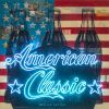 American Classic Neon | Mixed Media by Robert Mars | The Coca Cola HQ Atlanta in Atlanta. Item composed of wood and synthetic