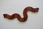 Curious - wall sculpture | Wall Hangings by Lutz Hornischer - Sculptures in Wood & Plaster. Item composed of wood