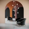 Zustrich - chandelier by Svitanok | Pendants by SVITANOK by Artem Zakharchenko. Item composed of steel and glass in boho or minimalism style