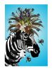 Animal Attraction: Betty | Mixed Media by Jana Nicole. Item composed of synthetic