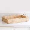 Natural Scalloped Tray | Serving Tray in Serveware by Hastshilp. Item made of wood