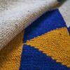 Blue Woven Rug | Area Rug in Rugs by Weaver. Item composed of wool in country & farmhouse or industrial style