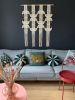 Geo Connect | Macrame Wall Hanging in Wall Hangings by studionom.. Item composed of wood & cotton compatible with contemporary style