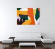 Wrapped | Oil And Acrylic Painting in Paintings by Kotaro Machiyama. Item made of canvas compatible with japandi and art deco style