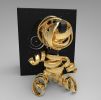 Ribbon Dog | Sculptures by Otto Schade. Item composed of synthetic