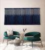 Monokrom Navy | Macrame Wall Hanging in Wall Hangings by Vita Boheme Studio. Item in contemporary style