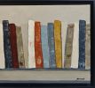 Rythme des mots | Oil And Acrylic Painting in Paintings by Sophie DUMONT.. Item composed of canvas in minimalism or contemporary style