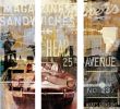 NEWYORK AVENUE I | Prints by Sven Pfrommer. Item composed of aluminum and glass in urban style