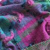 Art Scarf - CUSTOM | Art & Wall Decor by Aurore Knight Art. Item made of wool compatible with boho and contemporary style