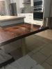 Black Walnut Island Bar | Furniture by Peach State Sawyer Services