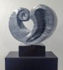 Opus II (sculpture) | Sculptures by Scott Gentry Sculpture, LLC. Item composed of granite in contemporary style