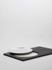 Notte - grande | Decorative Tray in Decorative Objects by gumdesign. Item composed of aluminum & stone compatible with contemporary style