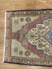 Hand-woven Turkish Rug Doormat| 1.9 x 3.4 | Small Rug in Rugs by Wool and Rug. Item composed of wool compatible with boho and contemporary style
