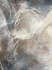 Flowing Abstracted Floral Art in neutral colors | Oil And Acrylic Painting in Paintings by Lynette Melnyk. Item composed of canvas in contemporary or modern style