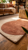 Modern Abstract Hand Tufted Wool Rug | Area Rug in Rugs by Krafcreation. Item made of cotton compatible with mid century modern and eclectic & maximalism style