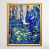 The Mirror of Life | Oil And Acrylic Painting in Paintings by Jacob von Sternberg Large Abstracts. Item made of canvas with synthetic