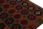 Rug & Kilim’s Baluch Tribal Rug in Rust Tones with Colorful | Area Rug in Rugs by Rug and Kilim