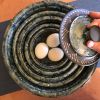 Nesting Bowls in Ash Glaze | Decorative Bowl in Decorative Objects by Peter Flanagan | Metchosin Community Hall in Victoria. Item composed of ceramic