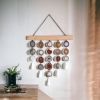 Uma Terracotta Wall Hanging | Wall Sculpture in Wall Hangings by Mod North + Co. Item made of oak wood with brass works with boho & eclectic & maximalism style
