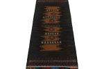 Vintage Afghan Tribal Kilim in Brown with Geometric Patterns | Area Rug in Rugs by Rug and Kilim
