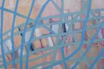 Processing the Answer II | Collage in Paintings by Sabre Esler. Item made of canvas works with contemporary & modern style