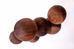 Boule #3 | Sculptures by Nadine Hajjar Studio. Item made of walnut compatible with minimalism and contemporary style