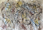Original Jazz Fine Art Painting by Leon Zernitsky | Oil And Acrylic Painting in Paintings by Leon Zernitsky Art. Item in contemporary style