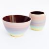 Rainbow Ombre Bowl | Serving Bowl in Serveware by Tina Fossella Pottery. Item made of stoneware