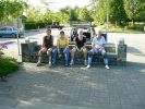 Flower Bench | Public Mosaics by Connie Glover Pottery | Newton Seniors Centre in Surrey. Item made of ceramic
