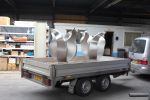 Tulips for Temecula | Public Sculptures by Jeroen Stok. Item made of steel