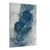 Deep Blue 13966 | Oil And Acrylic Painting in Paintings by Rica Belna. Item composed of canvas and synthetic