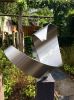 Outdoor Stainless Steel Sculpture - Heart | Sculptures by Jeroen Stok. Item made of steel works with minimalism & contemporary style