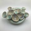 Lochan, stoneware wall sculpture SOLD | Sculptures by Le Lef