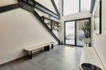Atelier Eva Design/Build by CAUV Design | Paneling in Wall Treatments by Joe Cauvel of Cauv Design | Atelier Eva in Brooklyn. Item made of oak wood & steel