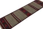 Vintage Afghan Baluch Kilim Runner Rug, with Geometric | Area Rug in Rugs by Rug and Kilim
