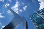Take Off | Public Sculptures by Marko Kratohvil. Item composed of steel