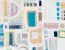 'PROCiDA' original abstract painting by Linnea Heide | Oil And Acrylic Painting in Paintings by Linnea Heide contemporary fine art. Item made of canvas with synthetic