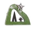 Mountain Scene | Wall Sculpture in Wall Hangings by Gatski Metal. Item made of metal