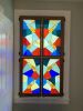 Indoor stained glass shutters | Art & Wall Decor by Annie Sinton Glass