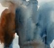 Blue Jeans | Oil And Acrylic Painting in Paintings by Hope Bainbridge Art. Item composed of paper