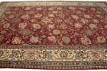 Semi Antique Red Traditional 10X15 Tabriz Persian Rug | Area Rug in Rugs by Magic Rugs. Item made of cotton