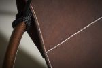 Minimal Hanging Sling Chair in the Sanctury Japan | Hammock in Chairs by Studio Stirling | Roppongi Hills in Minato City. Item made of steel with leather works with boho & minimalism style