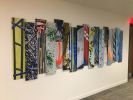 Guido Slat Photographic Installation | Wall Sculpture in Wall Hangings by Ansen Seale | Guido Building Materials in San Antonio